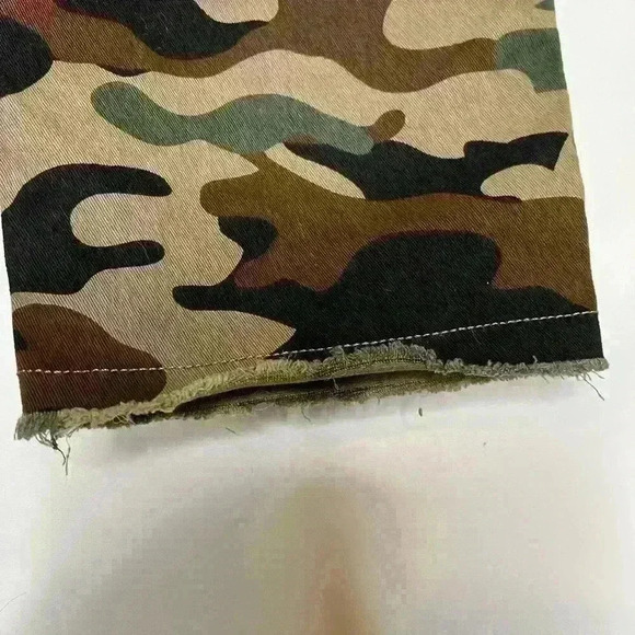 Nili Lotan Jenna Pants Coyote Brown Camouflage Size 4 - Picture 10 of 14